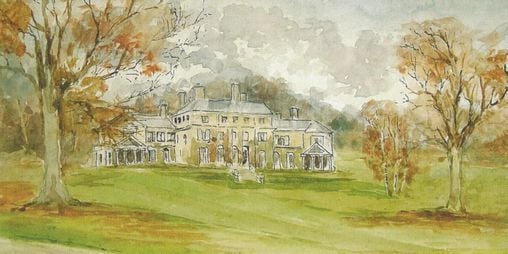 Hammerwood House, designed by Benjamin Latrobe in 1792